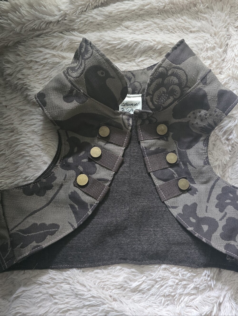 Damsel In This Dress Cropped Vest